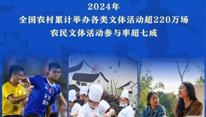 新华鲜报｜超220万场！“村字号”文体活动彰显乡村精气神