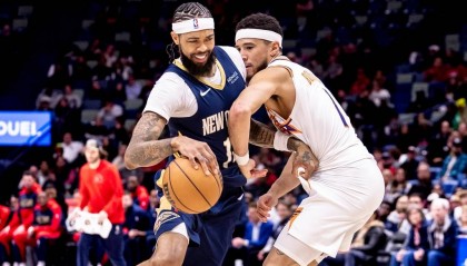 英格拉姆29+7布克28分 CJ25+6鹈鹕胜太阳结束9连败