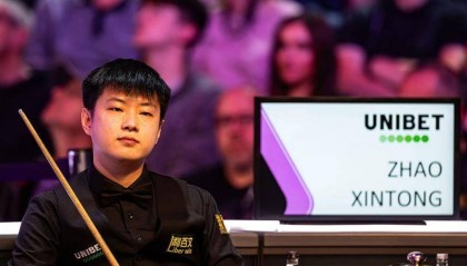 斯诺克|惊险刺激险爆冷 赵心童绝杀业余球员休吉尔