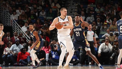 约老师三双穆雷17+15 默里27分掘金加时胜鹈鹕