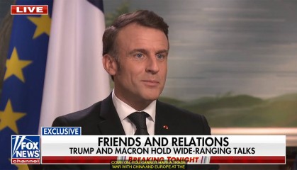 马克龙使坏：美国首要任务是向中国加税，不能同时对欧洲和中国发动贸易战