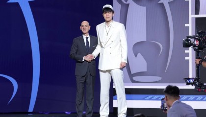 开拓者16顺位选中杨瀚森 第九位被选中的中国球员