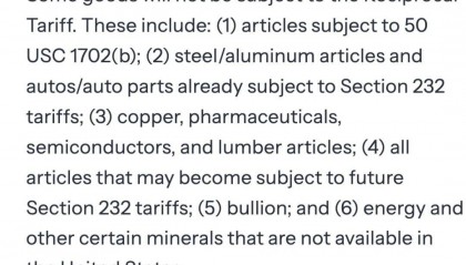 最新消息！特朗普豁免上千种产品关税