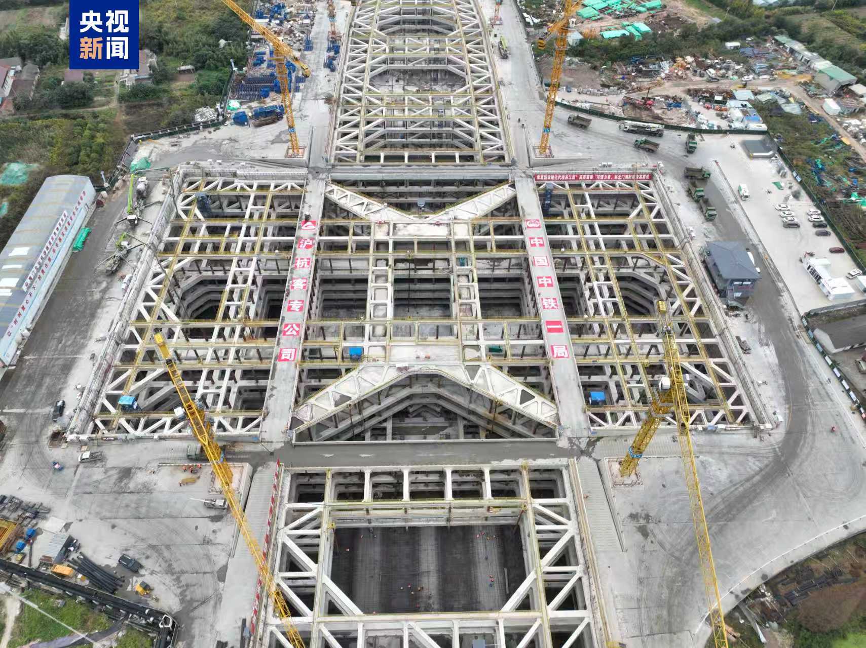 成功“封底”!上海至南京至合肥高铁最新建设进展