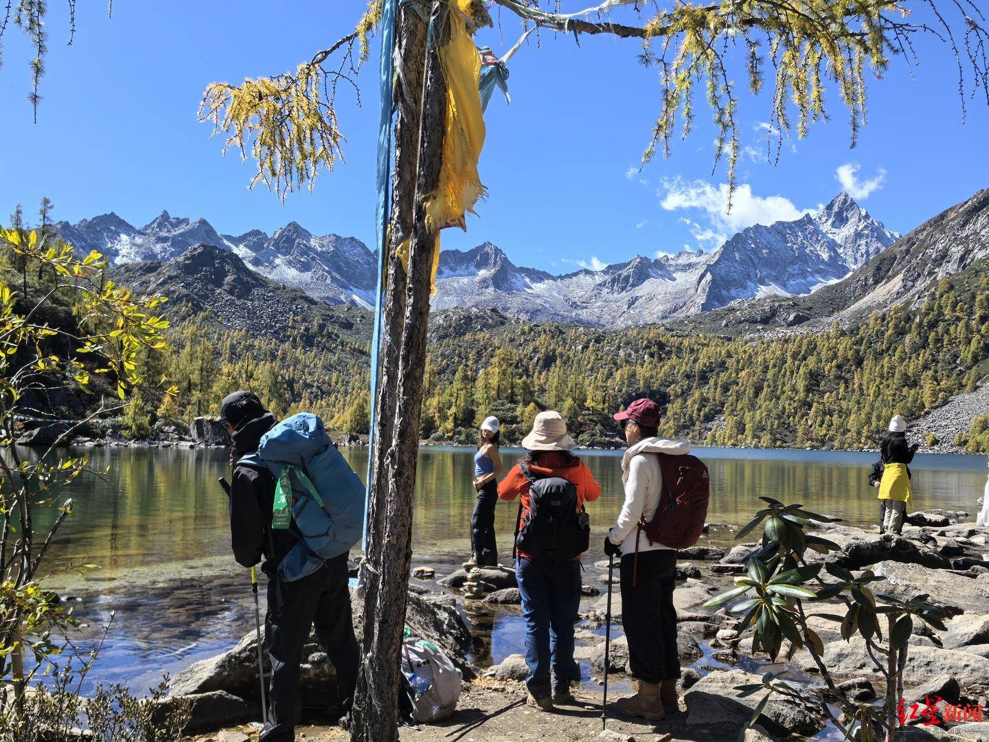 川西登山徒步乱象调查①丨重走党岭高反女孩徒步路线：山高路险！有团队未带食物，报警多是迷路